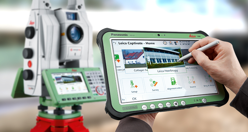 Leica Captivate: connettività